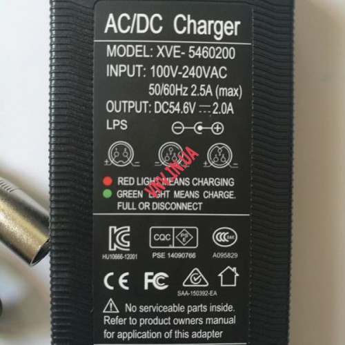 Charger Inokim 54.6V 2A for Quick 3