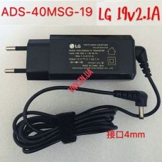 Зарядное Устройство LG 19V 2.1A 40W 4.0*1.7 мм модель ADS-40MSG-19 19040GPK, EAY63070101