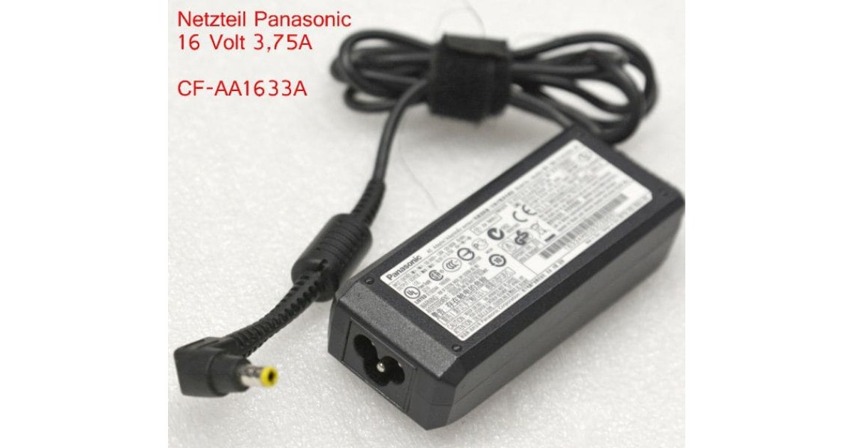 Блок Питания (Адаптер) Panasonic ToughBook CF-1632A, CF-AA1633A на